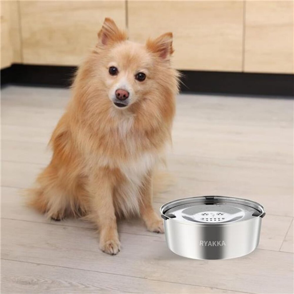1L/0.26Gallon No Spill and Slow Water Bowl for Small Dogs - Picture 5 of 7